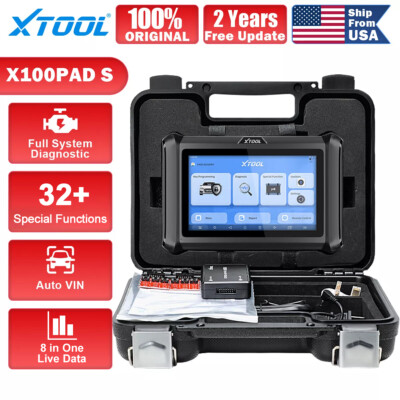 2024 XTOOL X100PAD S Auto All System Diagnostics Scanner Car Coding Scan Tool