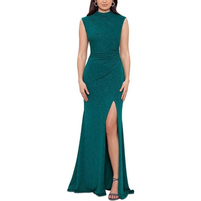 Женское макси-вечернее платье с металлическим отливом Betsy & Adam, BHFO 1087