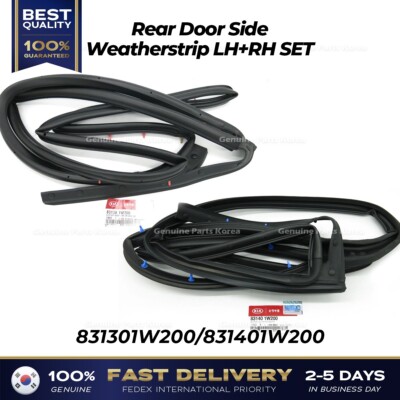  Genuine  Rear Door Side Weatherstrip LH RH SET for Kia Rio