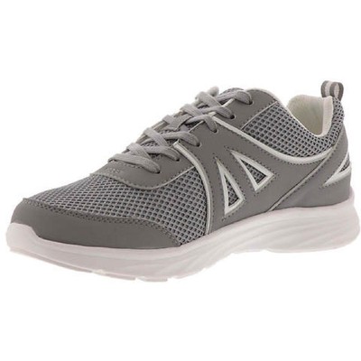 

Vevo Active Womens Grey Athletic and Training Shoes 7 Medium (B,M) BHFO 4740, Grey/white
