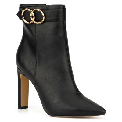 Женские черные ботильоны New York & Company Shoes 9 Medium (B,M) BHFO 2066