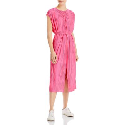 

Boss Womens Emaura Розовое длинное вечернее платье с поясом и коктейлем  BHFO 1293, Pink lemonade