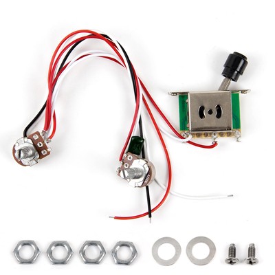 Prewired Guitar Wiring Harness 250k Pots 3 Way Switch For Fender Tele Parts For Sale Online Ebay