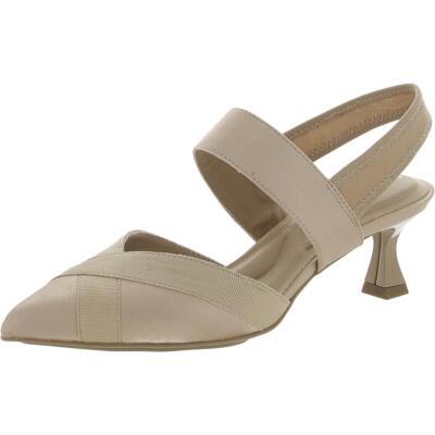 Anne Klein/ женские туфли Islander Shimmer с острым носком на высоком каблуке-лодочке BHFO 7597