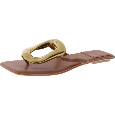 Женские бежевые босоножки-стринги JC Play by Jeffery Campbell 9 Medium (B,M) BHFO 0617