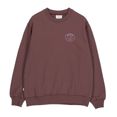 

Makia Boat Crewneck Men красное красное дерево, Коричневый
