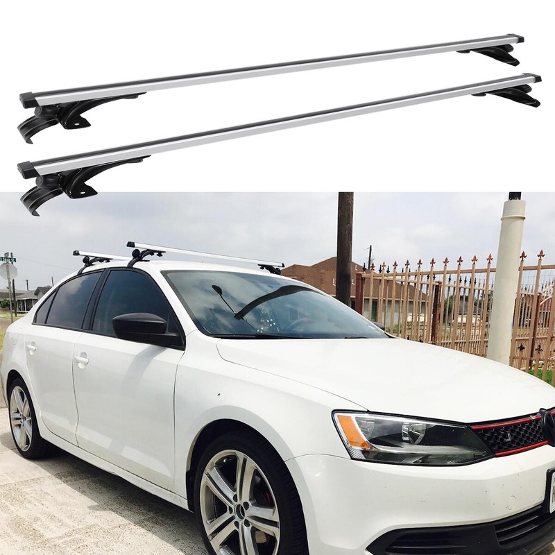 For Nissan Frontier 48" Car Roof Rack Crossbars Kayak Cargo Bike Luggage Carrier
