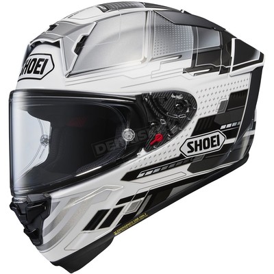 Shoei Helmets White/Gray/Black X-Fifteen Proxy TC-6 Helmet - X15PROXY64