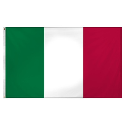 Italy flag 3ft x 5ft Super Knit polyester