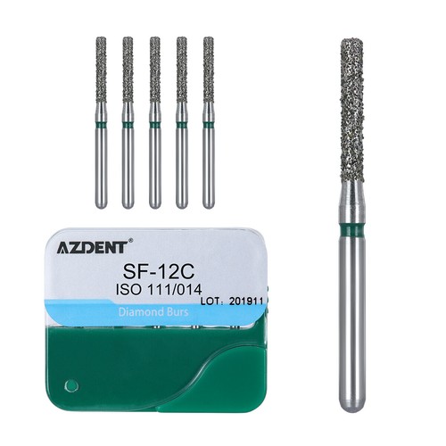 100pcs Fresas De Diamante FG Dental Para Pieza De Mano De Alta Velocidad Medio