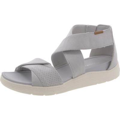 Обувь Dr. Scholls Женские босоножки Time Off Fun серого цвета на танкетке 11 Medium (B,M) 8922