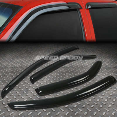 ДЛЯ 04-06 CHEVY AVEO T200 ДЫМЧАТАЯ ТОНИРОВКА ОКОННОГО КОЗЫРЬКА/ЗАЩИТА ОТ СОЛНЦА, ВЕТРА и ДОЖДЯ