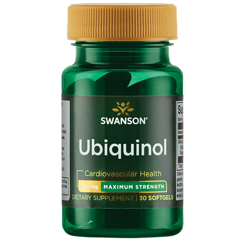 Swanson Ubiquinol - максимальная сила 200 мг 30 капсул