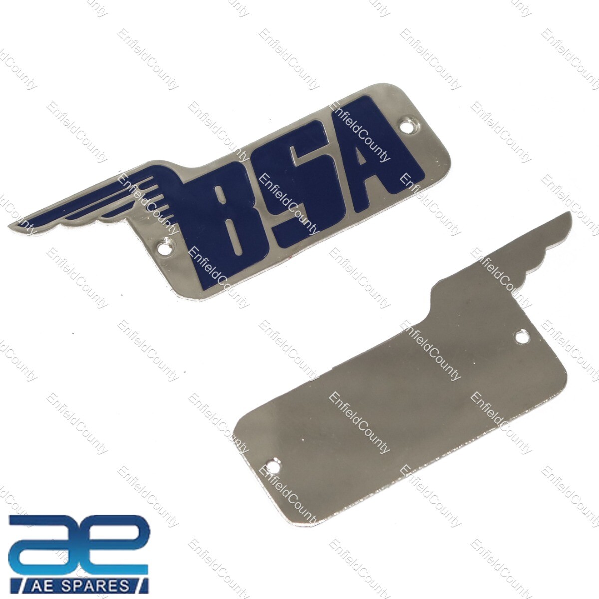 BSA Petrol Tank Badge Pair Brass Made 29-7910, 67-8017 A7 B31 M21 C11 Model  