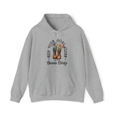Keep your soul clean Unisex Heavy Blend  Hooded Sweatshirt