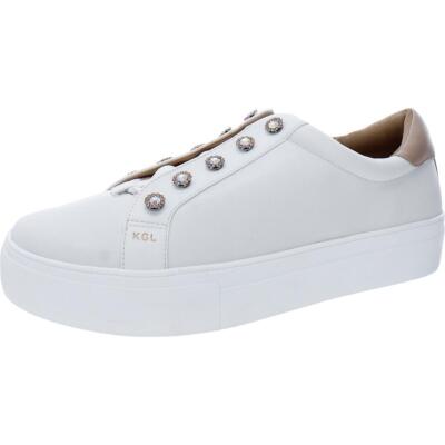 

Женские стеганые белые повседневные и модные кроссовки Ludo Kurt Geiger London 5886, Белый, Ludo Quilted