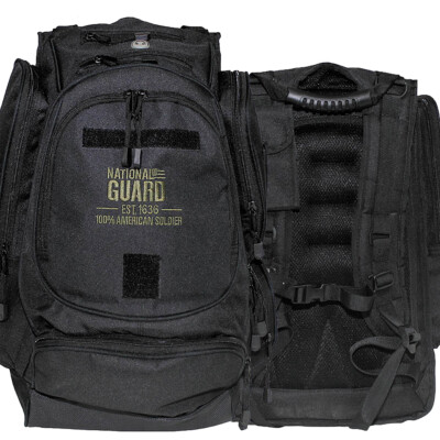 MFH US Army Rucksack Kampfrucksack Trekking Reiserucksack National Guard schwarz