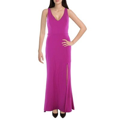 

Jump Apparel Женское фиолетовое вязаное вечернее платье для юниоров  BHFO 7428, Фиолетовый