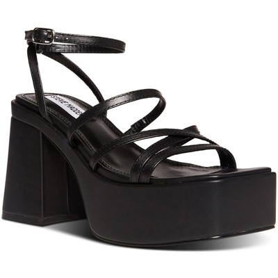 Steve Madden / женские черные туфли на платформе и каблуке с шипами 10 см (B, M) BHFO 2843