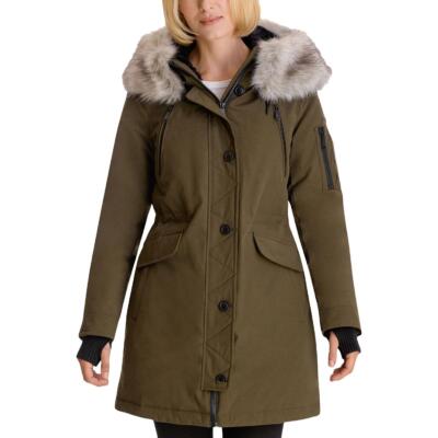 

Женская зимняя парка средней длины с отделкой из искусственного меха BCBGeneration, B424605B74