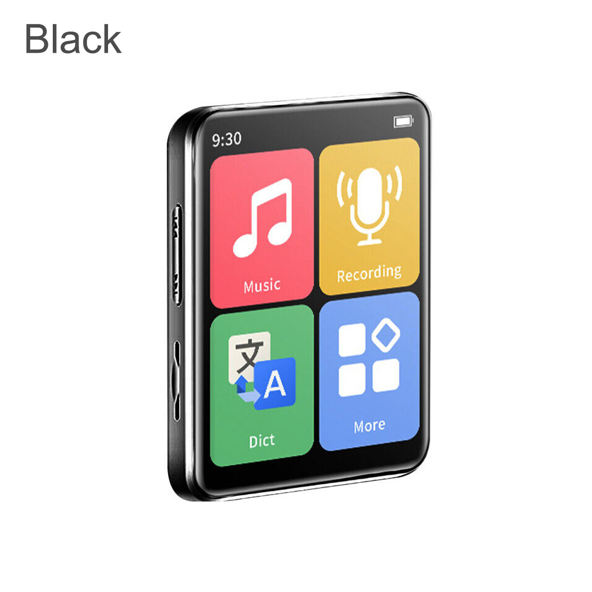 Support 128G MP3 Player Bluetooth HiFi Lossless Sound Music Recorder FM Radio US