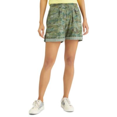 

Женские эластичные шорты Sanctuary Trail Blazer с принтом и манжетами BHFO 4513, Tropic camo, Trail Blazer