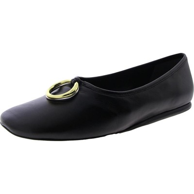 Женские мокасины Vince Didi из черной кожи с уплотнительным кольцом 5.5 Medium (B,M) BHFO 9464