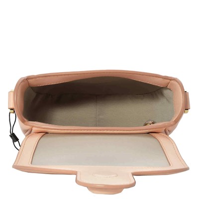Pre-owned Marc Jacobs J Marc The Small Saddle Bag 2s3hms003h03624 In Rose
