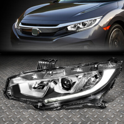 ДЛЯ 16-20 HONDA CIVIC OE СТИЛЬ ВОДИТЕЛЯ ЛЕВАЯ БОКОВАЯ ПРОЕКТОРНАЯ ФАРА ГОЛОВНОГО ФОНАРЯ