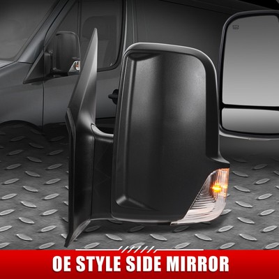 ДЛЯ 06-14 DODGE/BENZ SPRINTER С ЭЛЕКТРОПРИВОДОМ + ОБОГРЕВОМ + ЛЕВОЕ БОКОВОЕ ЗЕРКАЛО СО СТЕКЛОМ СЛЕПОЙ ЗОНЫ