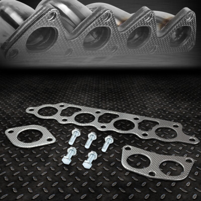 ДЛЯ 98-03 FORD ESCORT ZETEC 2.0L DOHC КОМПЛЕКТ ПРОКЛАДОК КОЛЛЕКТОРА ВЫПУСКНОГО КОЛЛЕКТОРА С БОЛТАМИ