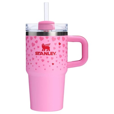 PRE-ORDER Stanley 20oz Stainless Steel Flowstate Tumbler w/handle - Sweet Hearts