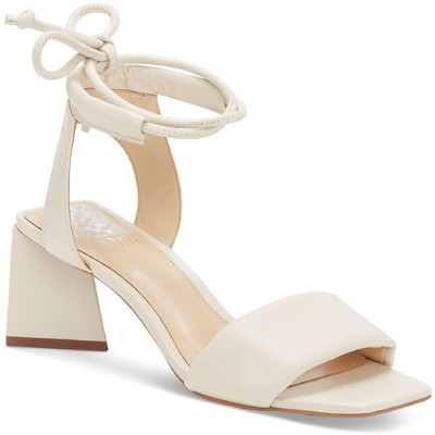 Vince Camuto Womens Vernisa Ivory Dress Heels Shoes 6.5 Medium (B,M) BHFO 7039