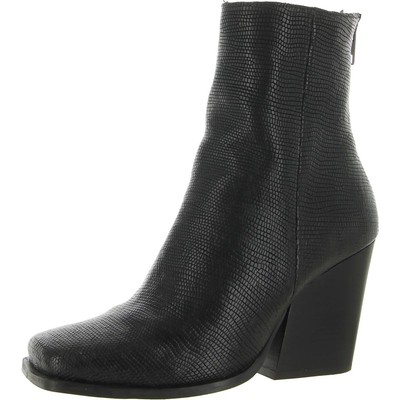 

Женские черные ботильоны Seychelles Everytime You Go 6,5, средний (B,M) BHFO 0646, Black lizard