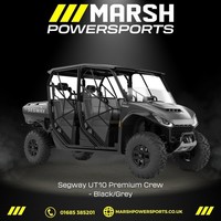 Segway UT10 Crew Premium Grey/Black - Segway Main Dealer - Order NOW!