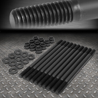 ДЛЯ ДВИГАТЕЛЕЙ HONDA CIVIC CRX/ ACURA EL СЕРИИ D 88-05 КОМПЛЕКТ 12-ТОЧЕЧНЫХ ГОЛОВНЫХ ШПИЛЕК