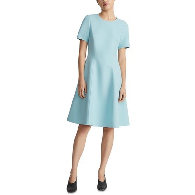 Женское шерстяное мини-платье для работы длиной до колена Lafayette 148 New York, BHFO 4329