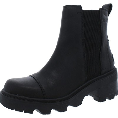 Sorel Женские ботинки JOAN NOW CHELSEA черные ботинки Челси 8 Средний (B,M) BHFO 7526
