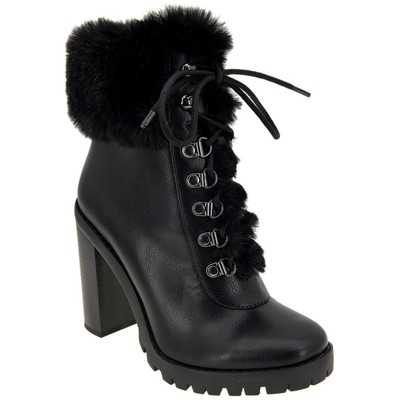 Женские ботинки Pelica Black Combat на шнуровке BCBGeneration Womens 5 Medium (B,M) 2721