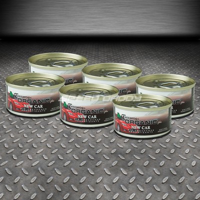 ОСВЕЖИТЕЛЬ ВОЗДУХА ДЛЯ АВТОМОБИЛЕЙ/ГРУЗОВИКОВ/ВАНН ИЗ ОРГАНИЧЕСКОГО ВОЛОКНА X6 TREEFROG С АРОМАТОМ НОВОГО АВТОМОБИЛЯ, 42 Г 1,5 УНЦИИ