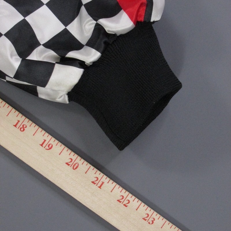 Rare Vintage CHALK LINE Budweiser Racing IndyCar Fanimation Bomber Jacket 90s XL