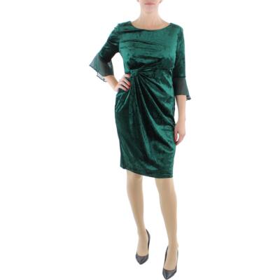 Женское бархатное миди-платье для коктейлей и вечеринок Connected Apparel BHFO 9753