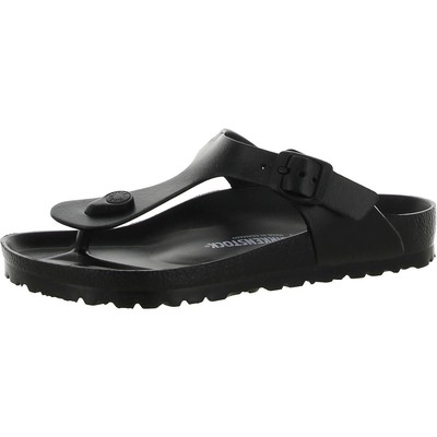 

Черные женские сандалии без шнуровки Birkenstock 37 Medium (B,M) BHFO 2549, Черный, BHFO
