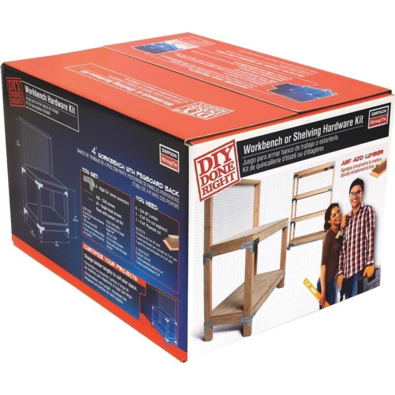 Simpson Strong-Tie Workbench Shelving Kit
