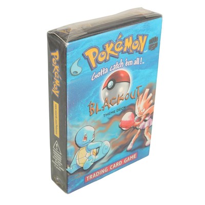 Pokemon Basis / Base Set - Blackout Themendeck / Theme Deck - Englisch