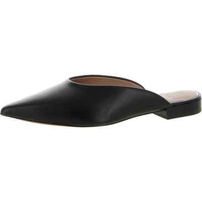

Женские черные кожаные шлепанцы без задника Linea Paolo 7.5 Medium (B,M) BHFO 9345, Black nappa, AYLA