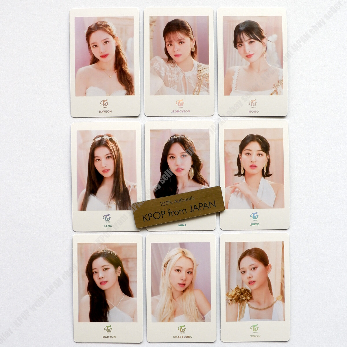 TWICE READY TO BE IN JAPAN Photocard set mina sana momo