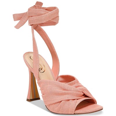 Женские кожаные туфли Sam Edelman Lenora розового цвета на каблуке 5 см (B,M) BHFO 0501