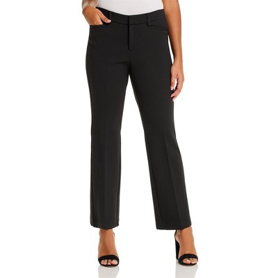 

Женские черные трикотажные брюки Liverpool Harper размера плюс  BHFO 6431, Черный, Harper