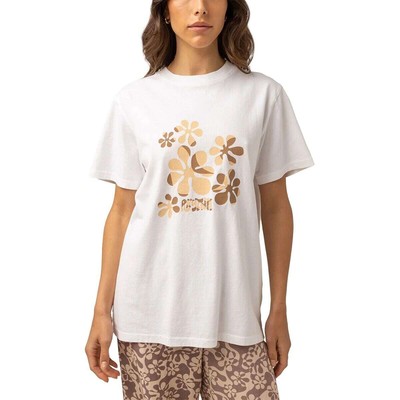 

Футболка Rhythm Drifter Boyfriend с короткими рукавами — женская, Vintage white